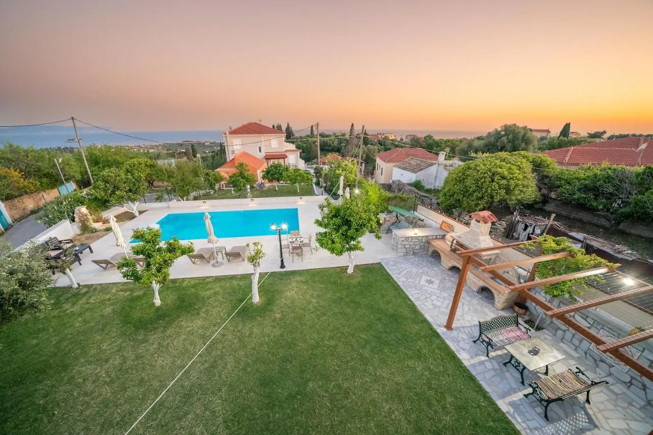 Villa Erasmia- House 2 Upper Floor Svoronata Greece